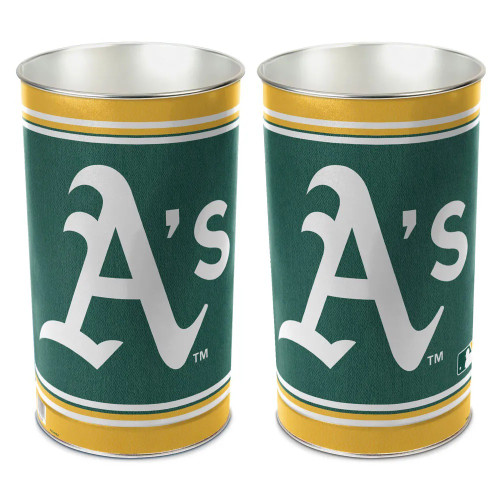 Oakland Athletics Wastebasket 15 Inch