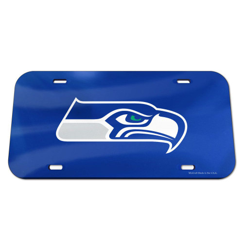 Seattle Seahawks License Plate Acrylic Seattle Seahawks License Plate Acrylic