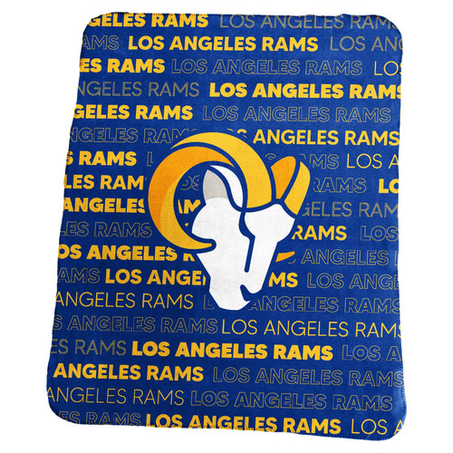 Los Angeles Rams Blanket 50x60 Fleece Classic