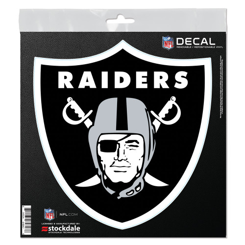 Las Vegas Raiders Decal 6x6 All Surface Logo