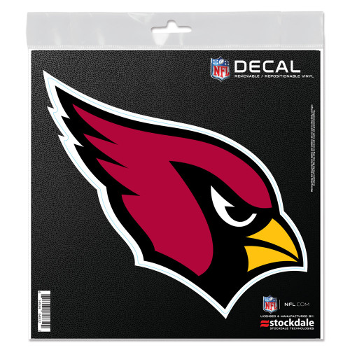 Arizona Cardinals Decal 6x6 All Surface Logo