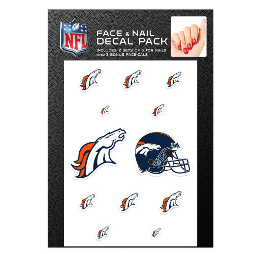 Denver Broncos Nail Cals