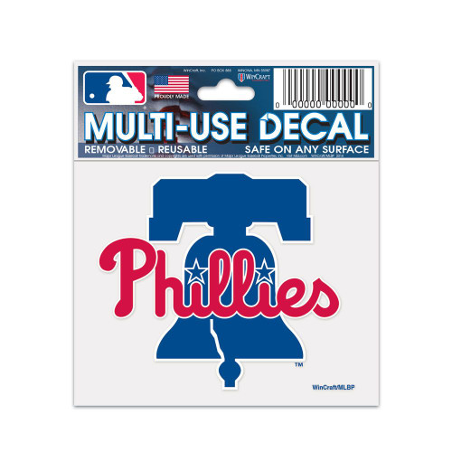 Philadelphia Phillies Decal 3x4 Multi Use