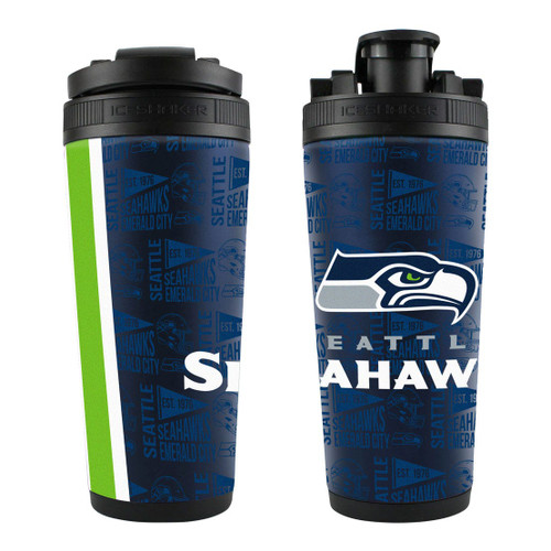 Seattle Seahawks Ice Shaker 26oz Stainless Steel