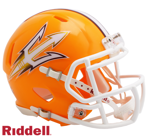 Arizona State Sun Devils Helmet Riddell Replica Mini Speed Style Gold 2024
