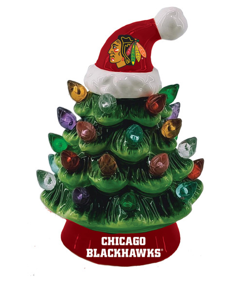 Chicago White Sox Christmas Tree 4 Inch LED Tabletop