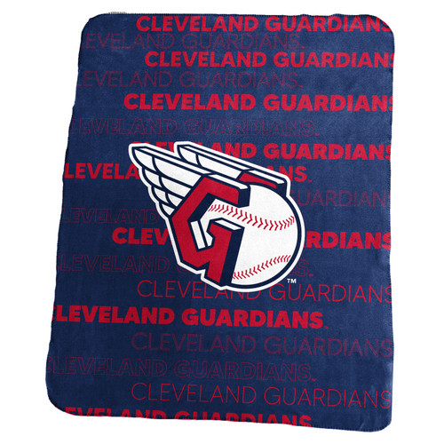 Cleveland Guardians Blanket 50x60 Fleece Classic Cleveland Guardians Blanket 50x60 Fleece Classic