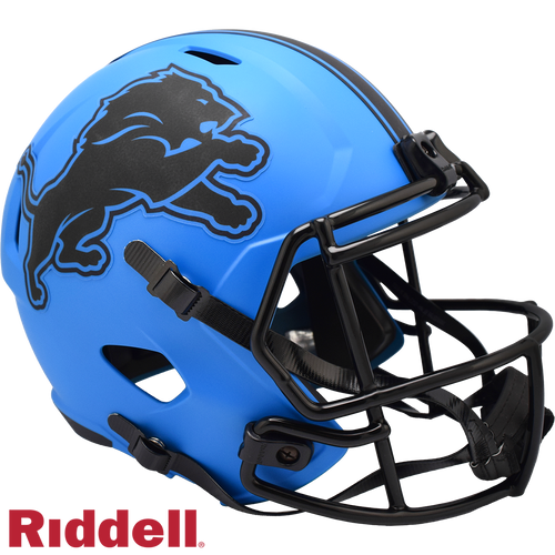 Detroit Lions Helmet Riddell Replica Full Size Speed Style Rave Alternate Detroit Lions Helmet Riddell Replica Full Size Speed Style Rave Alternate
