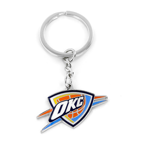 Oklahoma City Thunder Keychain Logo