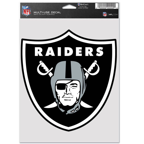Las Vegas Raiders Decal Multi Use Fan Single Las Vegas Raiders Decal Multi Use Fan Single