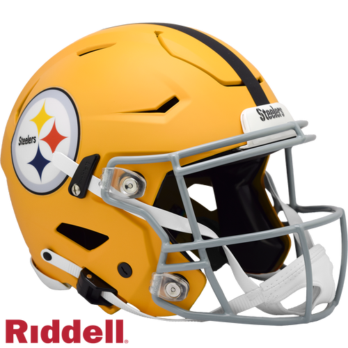 Pittsburgh Steelers Helmet Riddell Authentic Full Size SpeedFlex Style On-Field Alternate 2025