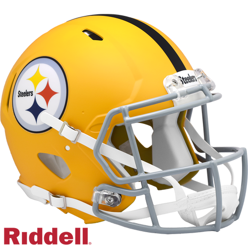 Pittsburgh Steelers Helmet Riddell Authentic Full Size Speed Style On-Field Alternate 2025