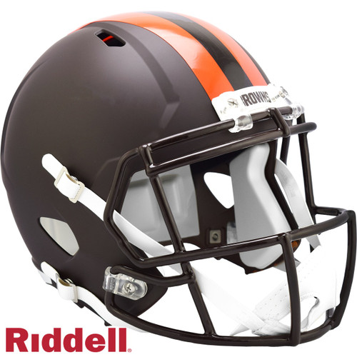 Cleveland Browns Helmet Riddell Replica Full Size Speed Style On-Field Alternate 2025