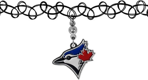 Toronto Blue Jays Necklace Knotted Choker Toronto Blue Jays Necklace Knotted Choker