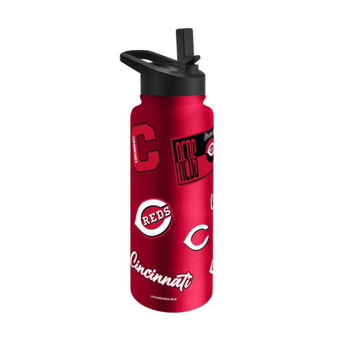 Cincinnati Reds Quencher Bottle 34oz Stainless Steel Dreamweave Cincinnati Reds Quencher Bottle 34oz Stainless Steel Dreamweave