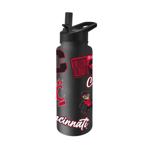 Cincinnati Bearcats Quencher Bottle 34oz Stainless Steel Dreamweave Cincinnati Bearcats Quencher Bottle 34oz Stainless Steel Dreamweave