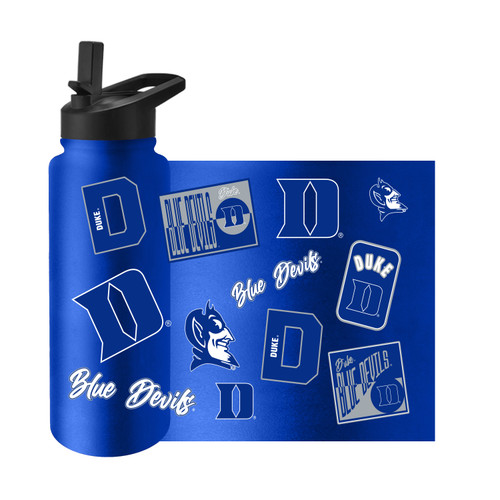 Duke Blue Devils Quencher Bottle 34oz Stainless Steel Dreamweave