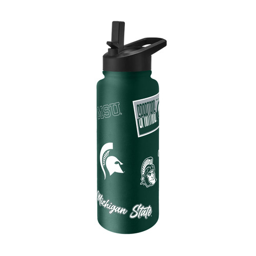 Michigan State Spartans Quencher Bottle 34oz Stainless Steel Dreamweave Michigan State Spartans Quencher Bottle 34oz Stainless Steel Dreamweave