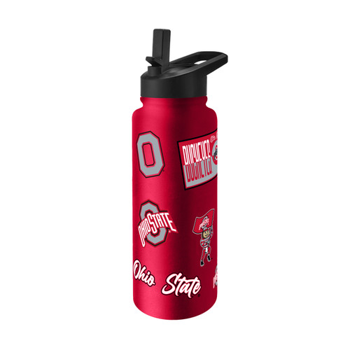 Ohio State Buckeyes Quencher Bottle 34oz Stainless Steel Dreamweave Ohio State Buckeyes Quencher Bottle 34oz Stainless Steel Dreamweave