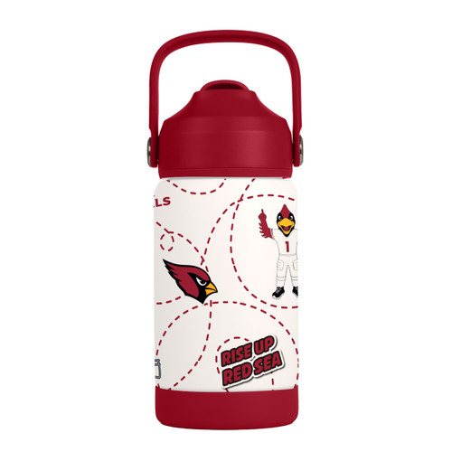 Arizona Cardinals Kids Bottle 12oz Stainless Steel Mascot Arizona Cardinals Kids Bottle 12oz Stainless Steel Mascot