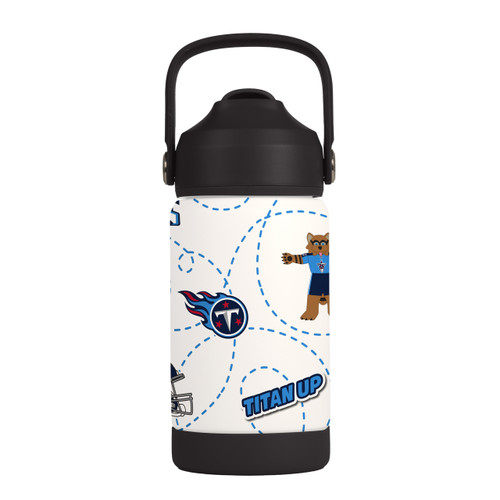 Tennessee Titans Kids Bottle 12oz Stainless Steel Mascot Tennessee Titans Kids Bottle 12oz Stainless Steel Mascot