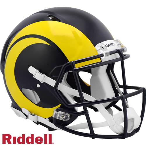 Los Angeles Rams Helmet Riddell Authentic Full Size Speed Style Rivalry Alternate 2025