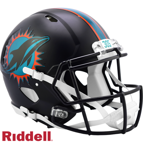 Miami Dolphins Helmet Riddell Authentic Full Size Speed Style Rivalry Alternate 2025