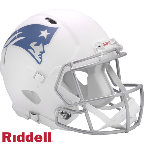 New England Patriots Helmet Riddell Authentic Full Size Speed Style Rivalry Alternate 2025