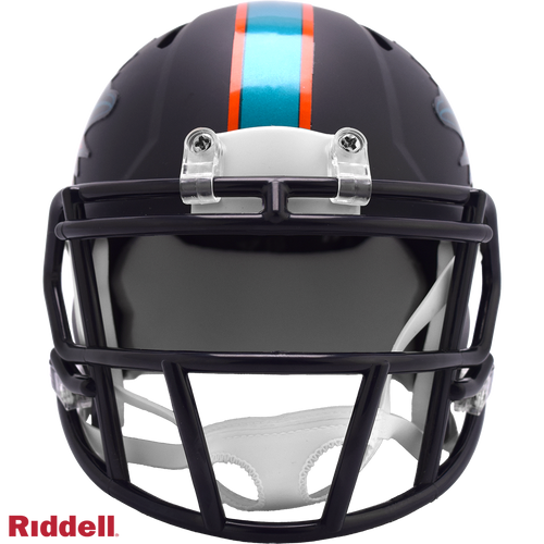 Miami Dolphins Helmet Riddell Replica Mini Speed Style Rivalry Alternate 2025