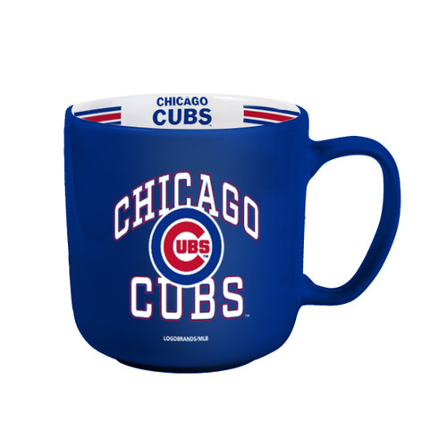 Chicago Cubs Coffee Mug 15oz Stripe Design Chicago Cubs Coffee Mug 15oz Stripe Design