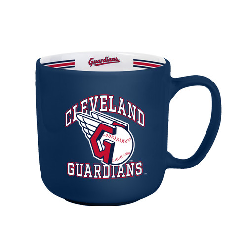 Cleveland Guardians Coffee Mug 15oz Stripe Design Cleveland Guardians Coffee Mug 15oz Stripe Design