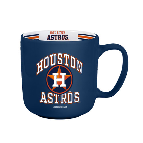 Houston Astros Coffee Mug 15oz Stripe Design Houston Astros Coffee Mug 15oz Stripe Design