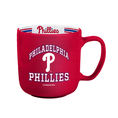 Philadelphia Phillies Coffee Mug 15oz Stripe Design Philadelphia Phillies Coffee Mug 15oz Stripe Design