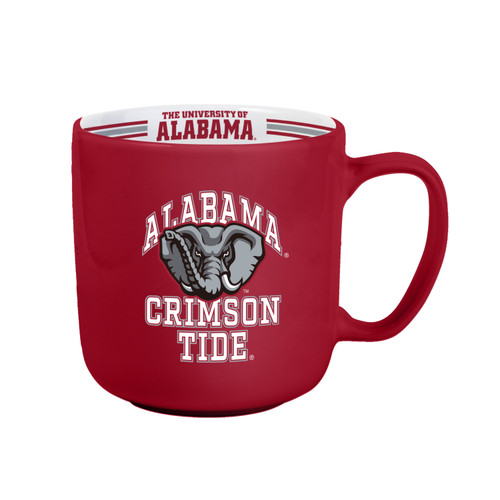 Alabama Crimson Tide Coffee Mug 15oz Stripe Design Alabama Crimson Tide Coffee Mug 15oz Stripe Design