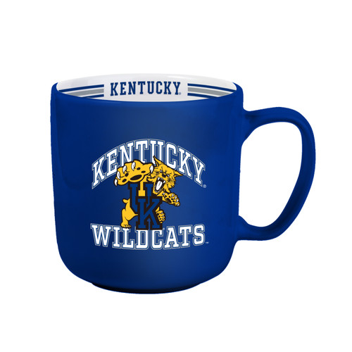 Kentucky Wildcats Coffee Mug 15oz Stripe Design Kentucky Wildcats Coffee Mug 15oz Stripe Design