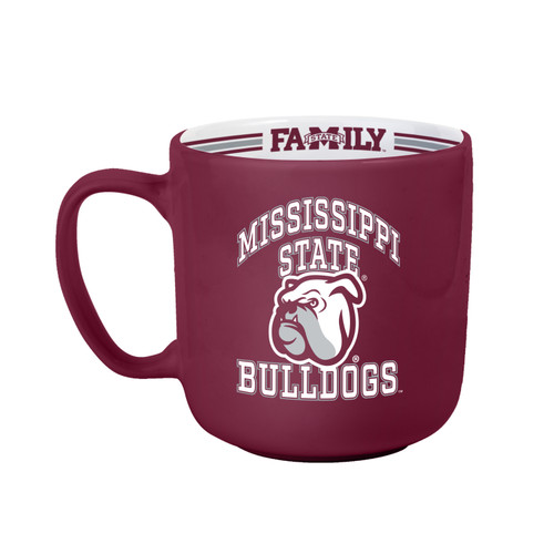 Mississippi State Bulldogs Coffee Mug 15oz Stripe Design Mississippi State Bulldogs Coffee Mug 15oz Stripe Design