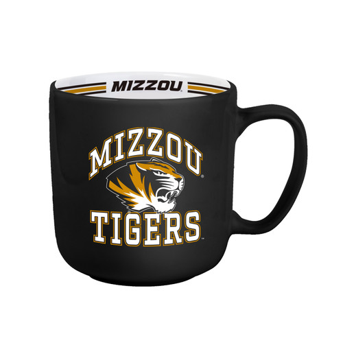 Missouri Tigers Coffee Mug 15oz Stripe Design Missouri Tigers Coffee Mug 15oz Stripe Design