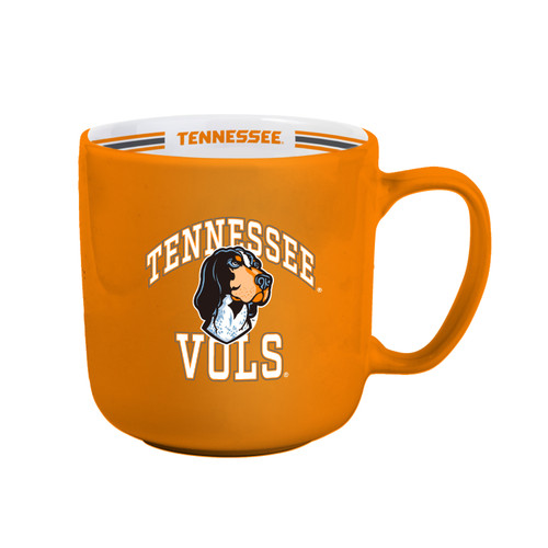 Tennessee Volunteers Coffee Mug 15oz Stripe Design Tennessee Volunteers Coffee Mug 15oz Stripe Design