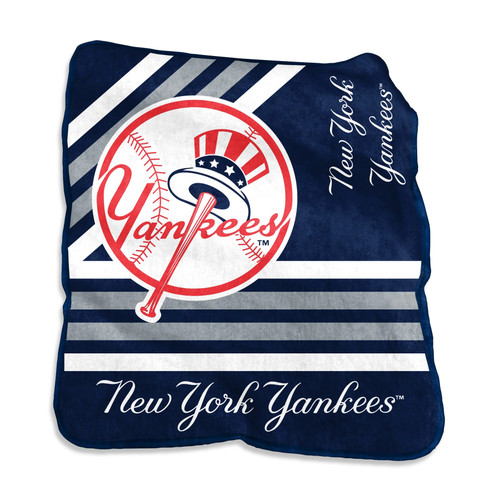 New York Yankees Blanket 50x60 Raschel Throw New York Yankees Blanket 50x60 Raschel Throw