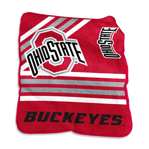 Ohio State Buckeyes Blanket 50x60 Raschel Throw Ohio State Buckeyes Blanket 50x60 Raschel Throw