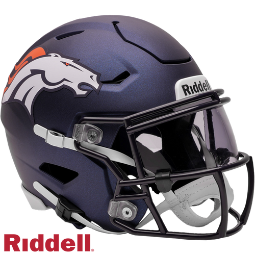 Denver Broncos Helmet Riddell Replica Mid-Size MIDI SpeedFlex Style
