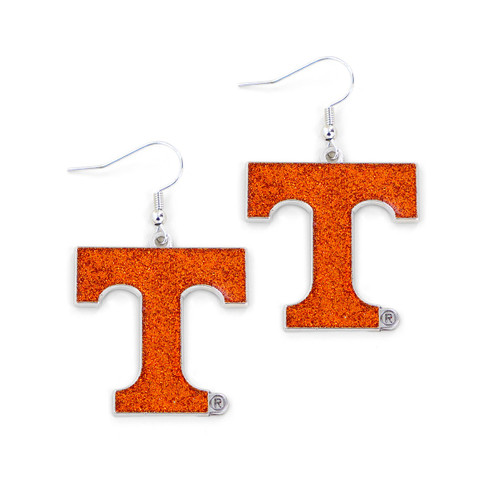 Tennessee Volunteers Earrings Glitter Dazzle