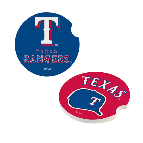 Texas Rangers Car Coaster Set 2 Pack Texas Rangers Car Coaster Set 2 Pack