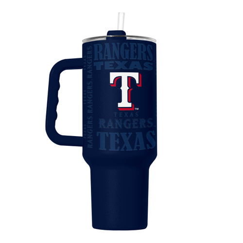 Texas Rangers Tumbler 40oz Powder Coat Replay Texas Rangers Tumbler 40oz Powder Coat Replay
