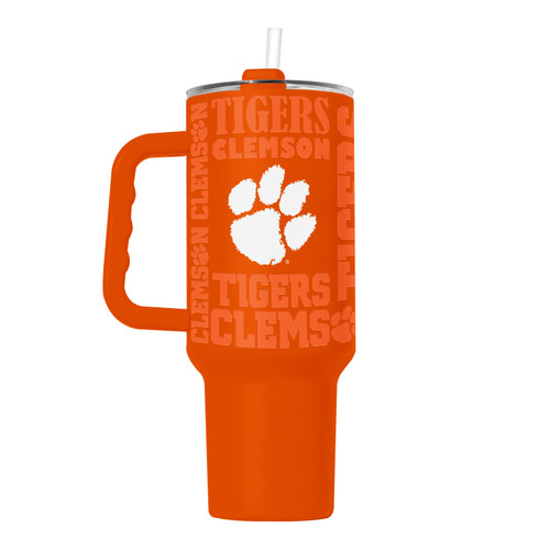 Clemson Tigers Tumbler 40oz Powder Coat Replay Clemson Tigers Tumbler 40oz Powder Coat Replay