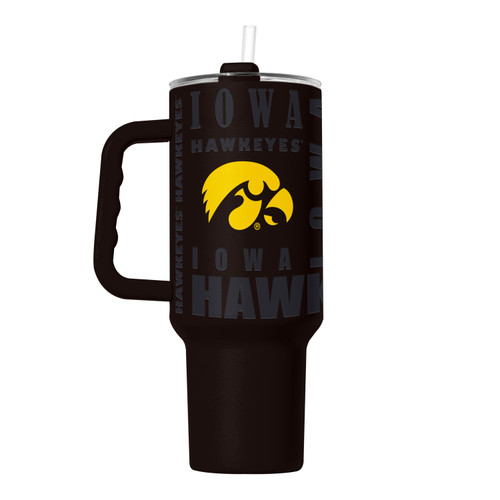 Iowa Hawkeyes Tumbler 40oz Powder Coat Replay Iowa Hawkeyes Tumbler 40oz Powder Coat Replay