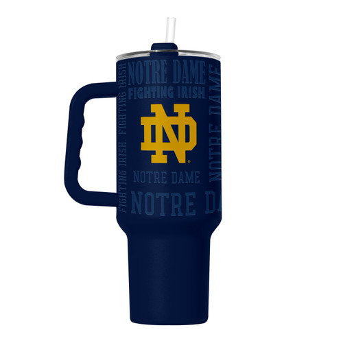 Notre Dame Fighting Irish Tumbler 40oz Powder Coat Replay Notre Dame Fighting Irish Tumbler 40oz Powder Coat Replay
