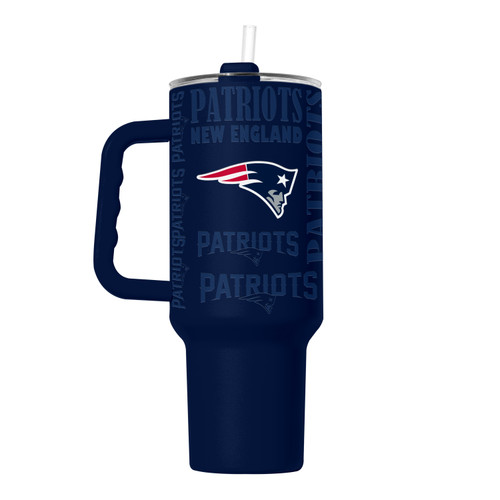 New England Patriots Tumbler 40oz Powder Coat Replay New England Patriots Tumbler 40oz Powder Coat Replay