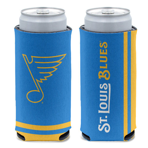 St. Louis Blues Can Cooler Slim Can Design