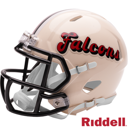 Atlanta Falcons Helmet Riddell Replica Mini Speed Style Retro Collection